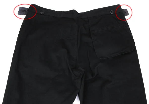 Y's Slash Pocket Button Hem Cotton Pants K-165308_013