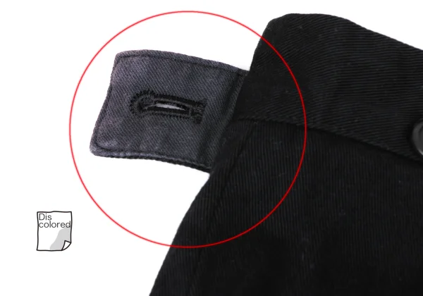 Y's Slash Pocket Button Hem Cotton Pants K-165308_014