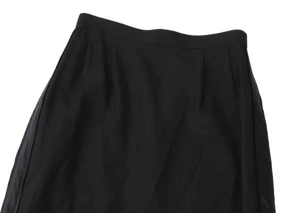 JUNYA WATANABE COMME des GARCONS Silk Taping Wool Skirt K-165318_003