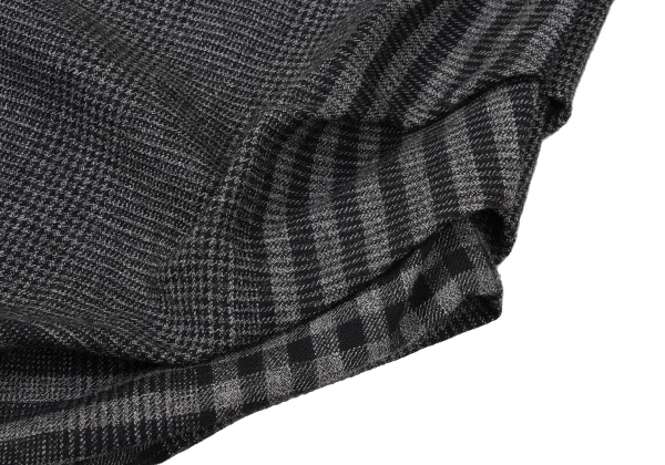 ISSEY MIYAKE I.S. Multi Pattern Tuck Blouse K-165322_008