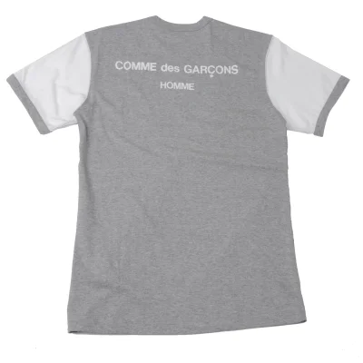 COMME des GARCONS HOMME Cotton Back Logo Printed T Shirt