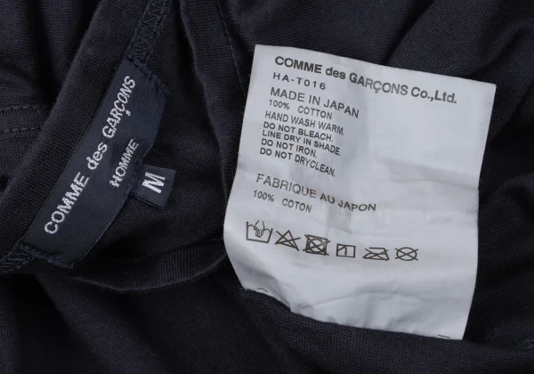 COMME des GARCONS HOMME Dyed Cotton T Shirt K-165326_009