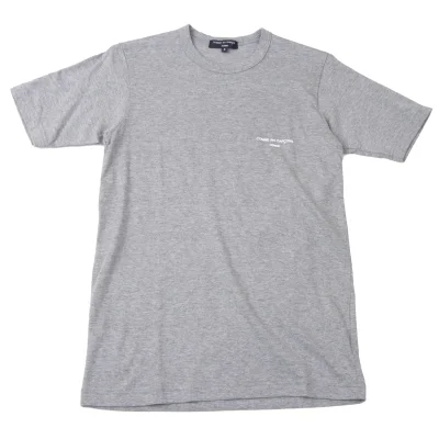 COMME des GARCONS HOMME Cotton Point Logo Printed T Shirt