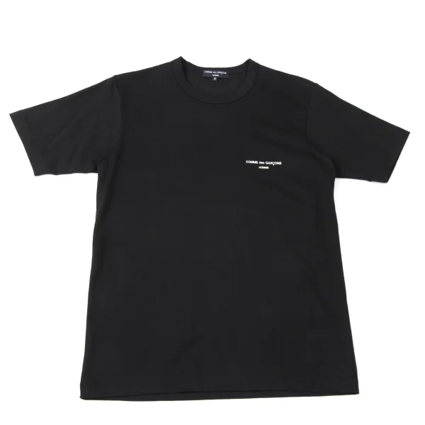 COMME des GARCONS HOMME Cotton Point Logo Printed T Shirt Black S K-165328_001