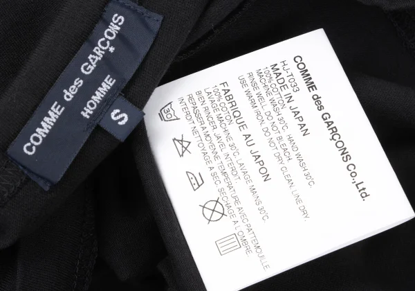 COMME des GARCONS HOMME Cotton Point Logo Printed T Shirt K-165328_010