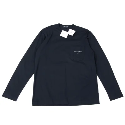 COMME des GARCONS HOMME Cotton Logo Printed Pocket T Shirt
