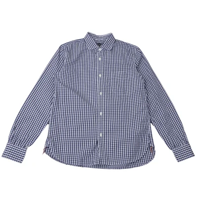 COMME des GARCONS HOMME Cotton Checked Long Sleeve Shirt