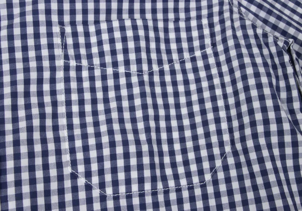 COMME des GARCONS HOMME Cotton Checked Long Sleeve Shirt K-165330_006