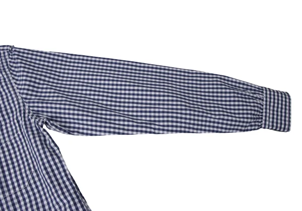 COMME des GARCONS HOMME Cotton Checked Long Sleeve Shirt K-165330_008