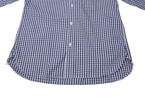 COMME des GARCONS HOMME Cotton Checked Long Sleeve Shirt K-165330_010