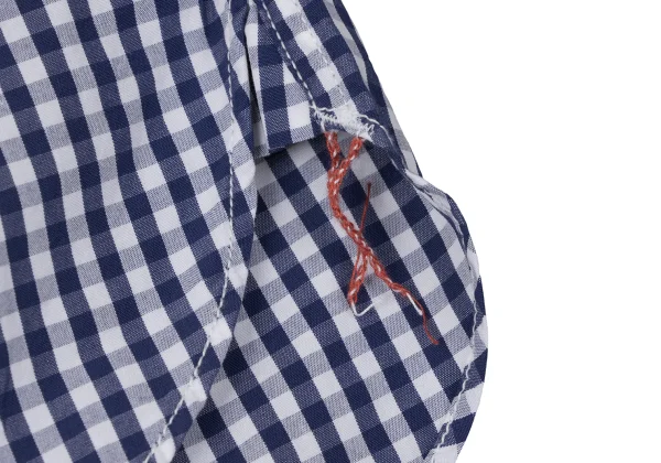 COMME des GARCONS HOMME Cotton Checked Long Sleeve Shirt K-165330_011