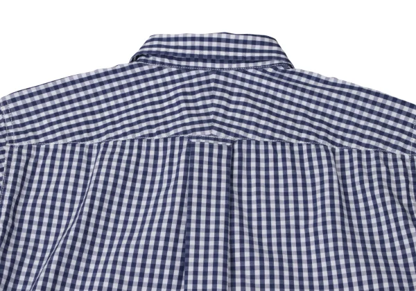 COMME des GARCONS HOMME Cotton Checked Long Sleeve Shirt K-165330_014