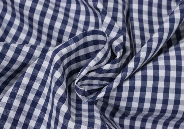 COMME des GARCONS HOMME Cotton Checked Long Sleeve Shirt K-165330_015