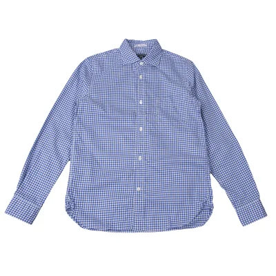 COMME des GARCONS HOMME×Thomas Mason Cotton Checked Shirt