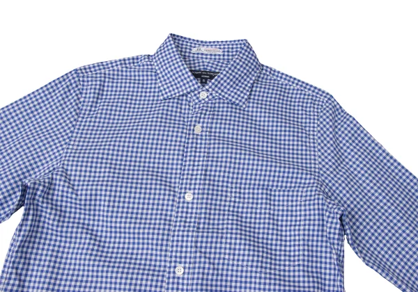 COMME des GARCONS HOMME×Thomas Mason Cotton Checked Shirt K-165332_002