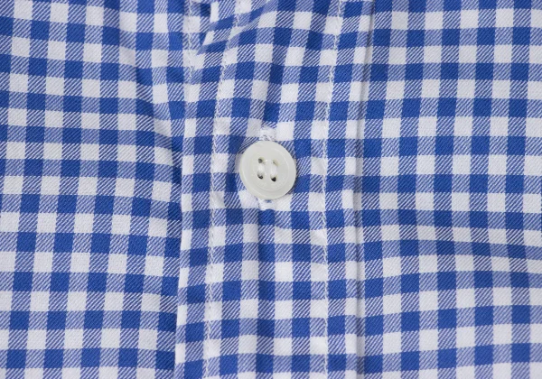 COMME des GARCONS HOMME×Thomas Mason Cotton Checked Shirt K-165332_004