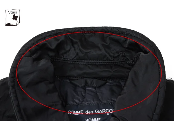COMME des GARCONS HOMME Dyed Nylon Padding Jacket K-165337_004