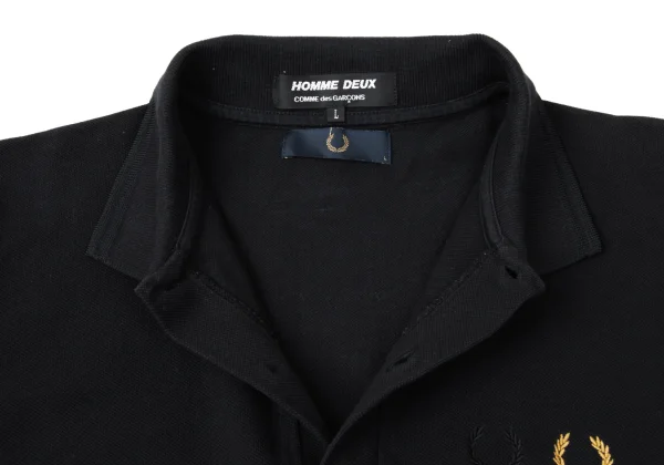 COMME des GARCONS HOMME DEUX×FRED PERRY Point Embroidered Polo Shirt K-165340_005