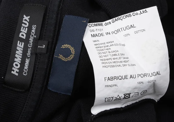 COMME des GARCONS HOMME DEUX×FRED PERRY Point Embroidered Polo Shirt K-165340_013
