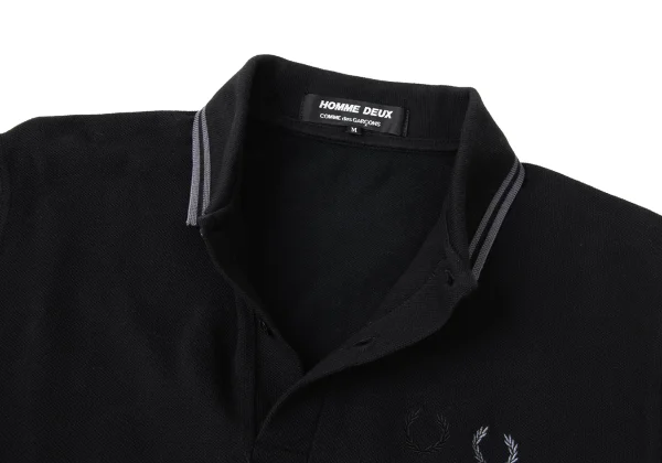 COMME des GARCONS HOMME DEUX×FRED PERRY Point Embroidered Polo Shirt K-165341_005