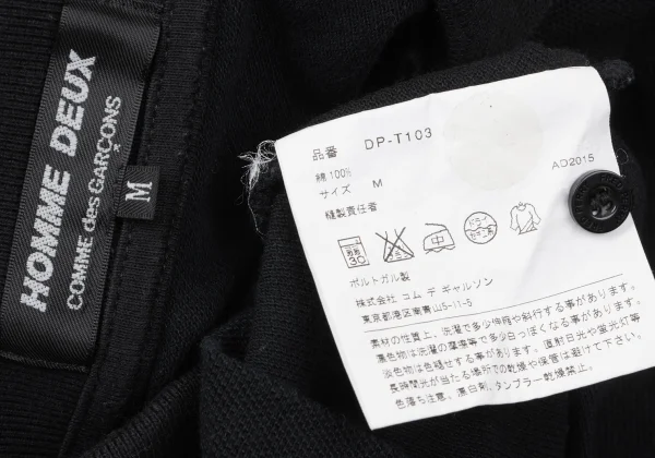 COMME des GARCONS HOMME DEUX×FRED PERRY Point Embroidered Polo Shirt K-165341_014