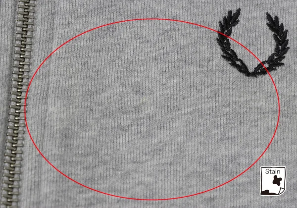 COMME des GARCONS HOMME DEUX×FRED PERRY Cotton Zip Sweatshirt K-165342_003