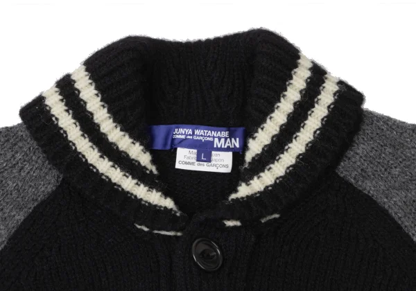 JUNYA WATANABE MAN COMME des GARCONS Wool Knit Jacket K-165344_003