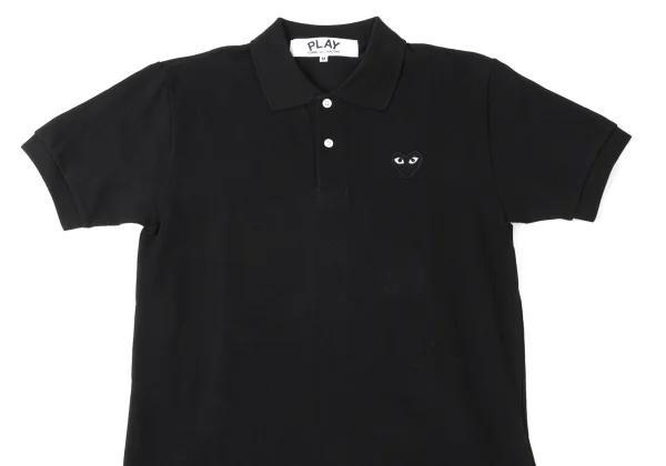 PLAY COMME des GARCONS Heart Patch Polo Shirt K-165347_003
