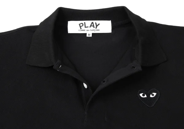 PLAY COMME des GARCONS Heart Patch Polo Shirt K-165347_006