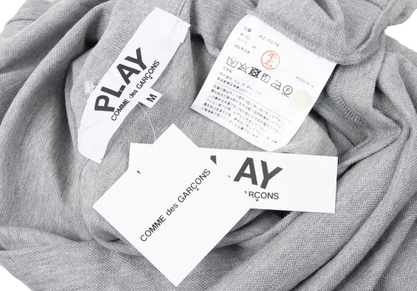 PLAY COMME des GARCONS Cotton Heart Patch Polo Shirt K-165348_015