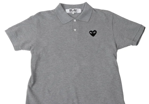PLAY COMME des GARCONS Heart Patch Polo Shirt K-165349_002