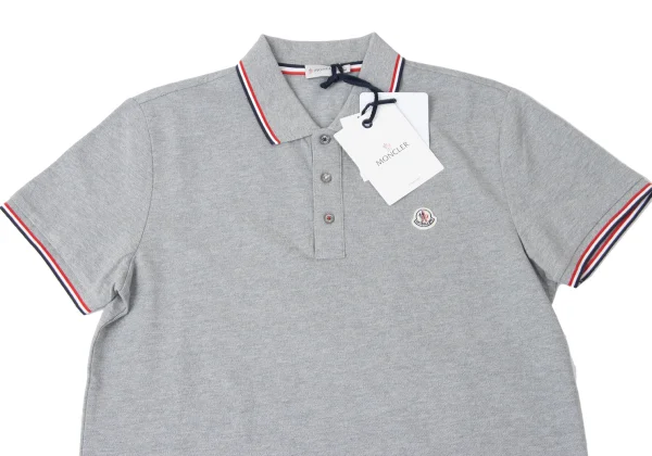 MONCLER Cotton Logo Patch Polo Shirt K-165355_002