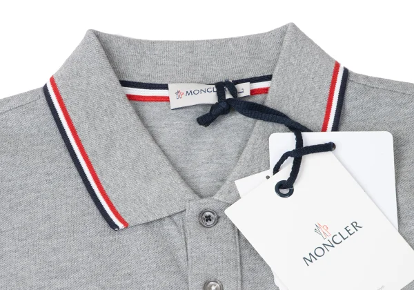 MONCLER Cotton Logo Patch Polo Shirt K-165355_003