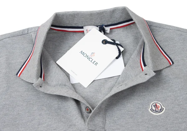 MONCLER Cotton Logo Patch Polo Shirt K-165355_005