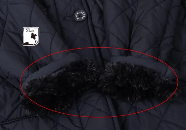 MACKINTOSH Fur Lining Quilted Hooded Coat K-165358_008