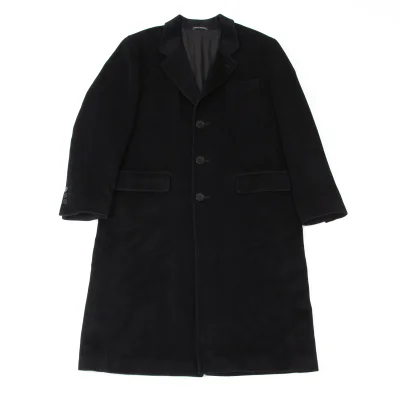agnes b. homme Angora Wool Melton Chester Coat