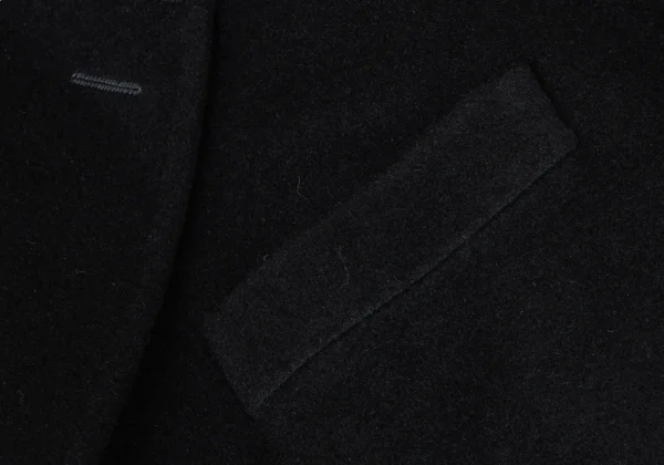 agnes b. homme Angora Wool Melton Chester Coat K-165359_005