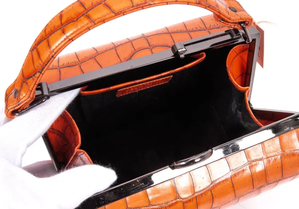 Jean Paul GAULTIER Embossed Hand Bag K-165362_014