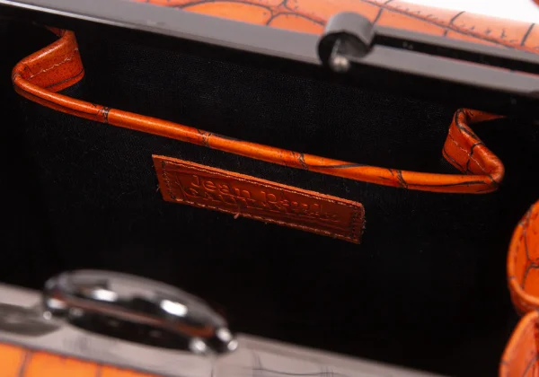 Jean Paul GAULTIER Embossed Hand Bag K-165362_015