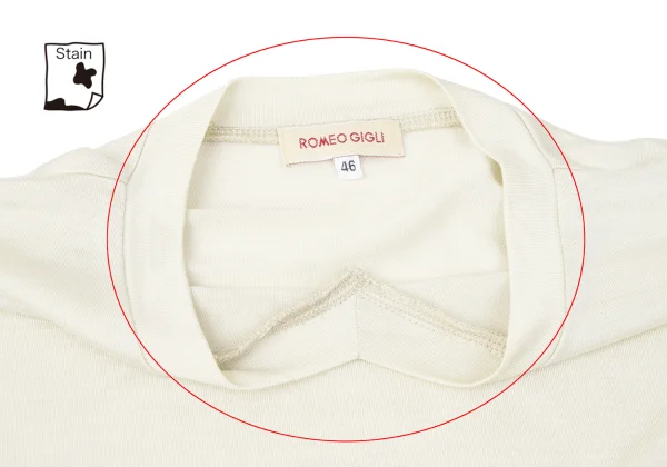 ROMEO GIGLI Rayon Poly V-neck T-shirt K-165363_004