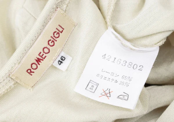 ROMEO GIGLI Rayon Poly V-neck T-shirt K-165363_013