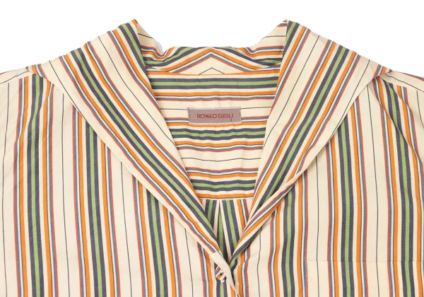ROMEO GIGLI Multi Stripe Short Sleeve Shirt K-165364_004