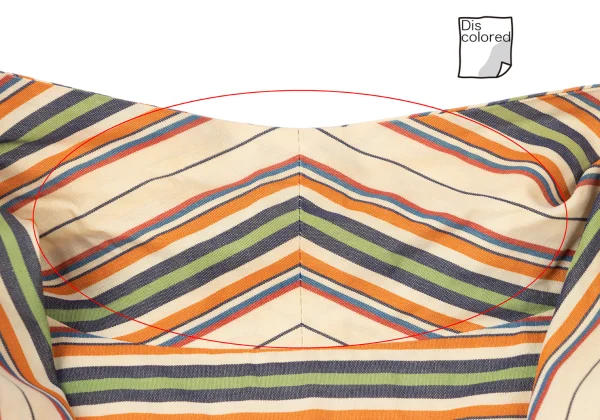 ROMEO GIGLI Multi Stripe Short Sleeve Shirt K-165364_007