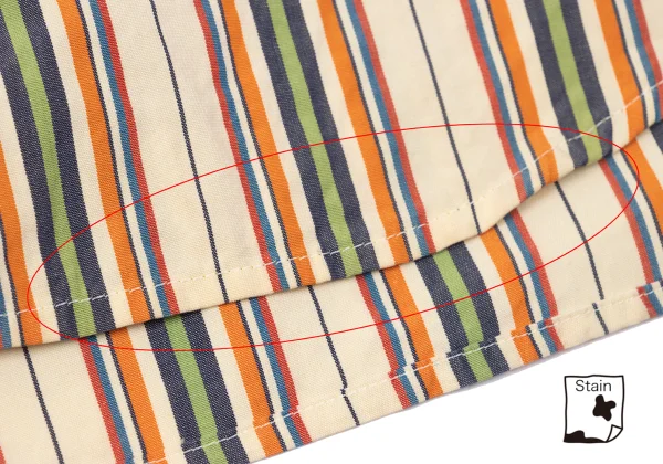 ROMEO GIGLI Multi Stripe Short Sleeve Shirt K-165364_014