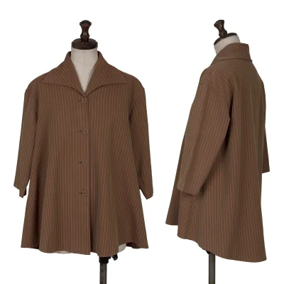 ROMEO GIGLI Cotton Stripe Short Sleeve Shirt