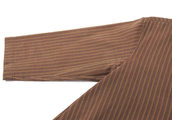 ROMEO GIGLI Cotton Stripe Short Sleeve Shirt K-165365_007