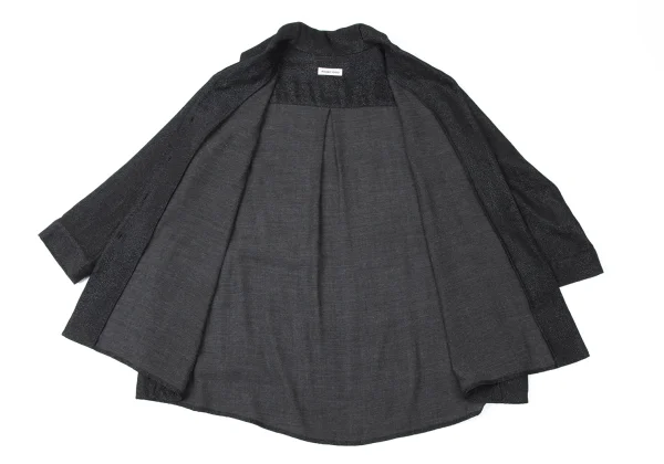 ROMEO GIGLI Rayon Blend Glitter Open Collar Shirt K-165367_009