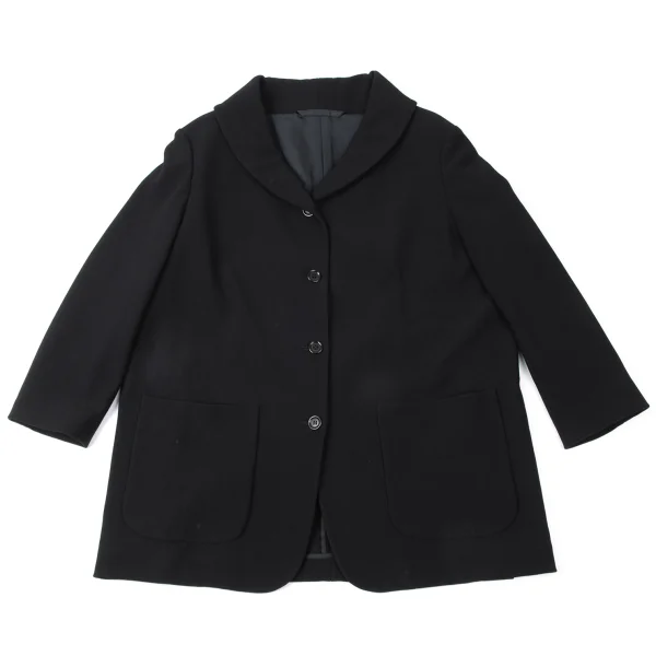 ROMEO GIGLI Nylon Kersey Shawl Collar Jacket K-165368_002