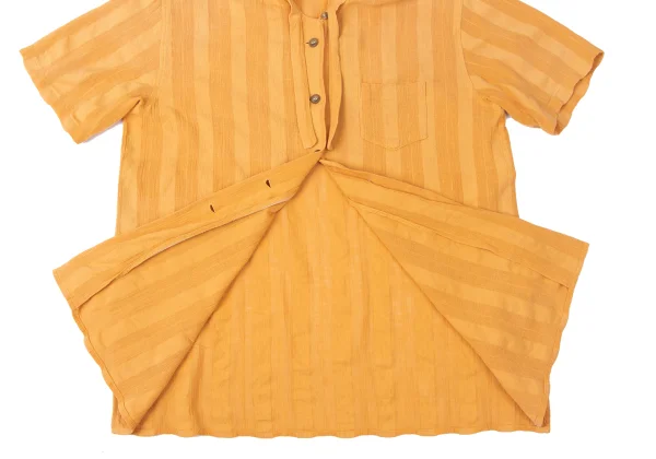 gigli Cotton Stripe Hooded Blouse K-165369_015