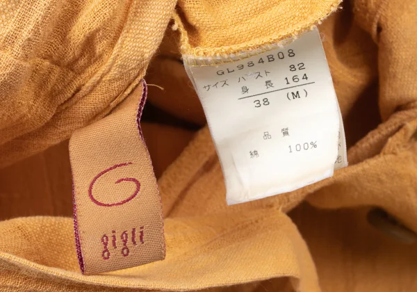 gigli Cotton Stripe Hooded Blouse K-165369_020